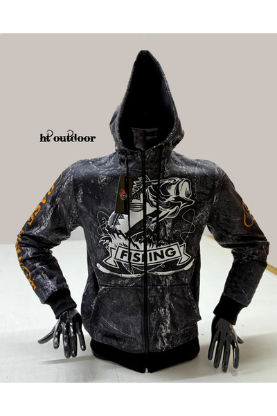 HT Outdoor Fish Avina Special Winter Fleece Sports Jacket Model.