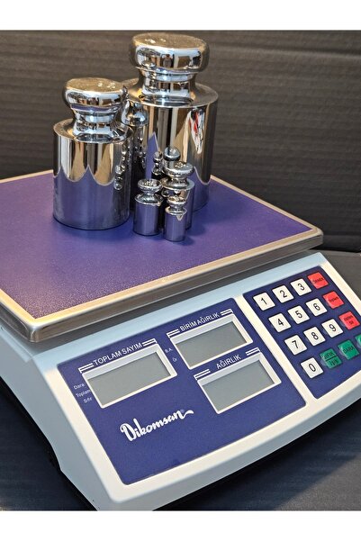 TART-SAM DİKOMSAN  30 KG/1G  SAYIM TERAZİSİ TEM  TARTSAM HANA DESİS HASSAS GR...