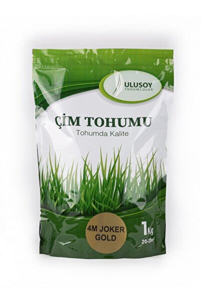 ULUSOY TOHUMCULUK 4m Joker Gold Çim Tohumu Karışımı 1 Kg