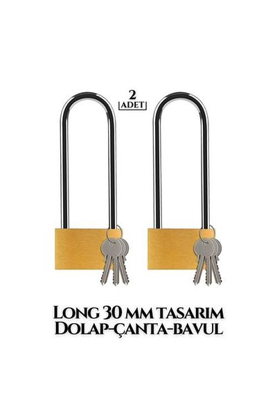 HayMed Modacar Long 30 mm Cabinet Handbag Suitcase Lock 2 Pcs