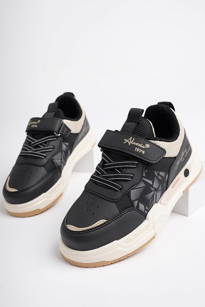 MUGGO GUMBALL Pantofi sport unisex pentru copii cu șireturi și velcro garantat