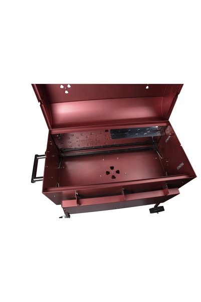 IGRILL Barbekü 1000 mm Kömürlü Mangal (Kırmızı)