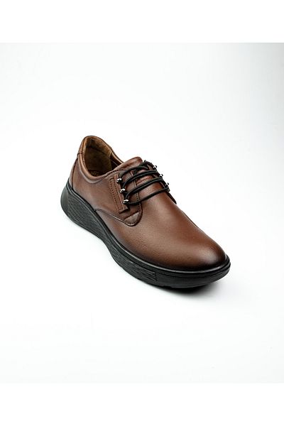 Voyager 020 Brown Leather Women's Casual Shoes