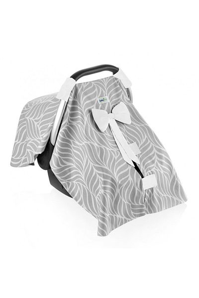 Babyjem Protectie soare pentru scaun auto 0-13 kg (Culoare: Gri)