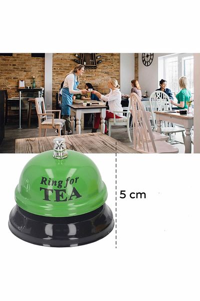 ARVALE Colorful Metal Reception Bell - Mother Education Meal Bell with Message