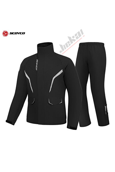 Scoyco SC 11 YAĞMURLUK ALT ÜST TAKIM ASTARLI OXFORD KUMAŞ SU GEÇİRMEZ