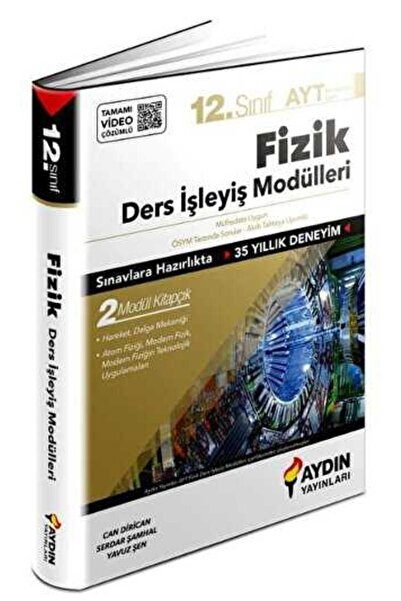 Aydın Yayınları 12. Sınıf Aydın Fizik Ders İşleyiş Modülleri