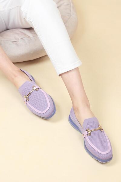 Birikon Трикотажні балетки з бантиком LİLA