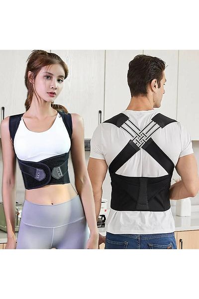 SAUNA SUIT Upright Posture Back Support Spine Corrector Lumbar Back Shoulder Corset Posture Corrector Corset