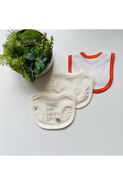 Caramell 3-Piece Feeding Bib Newborn (COMPATIBLE FOR 0-12 MONTHS BABIES) 3-Pi...