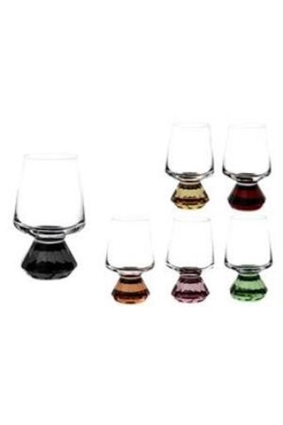 Mikasa Moor Bonny Colorful Footed 6-Piece Shot Glass 125ml