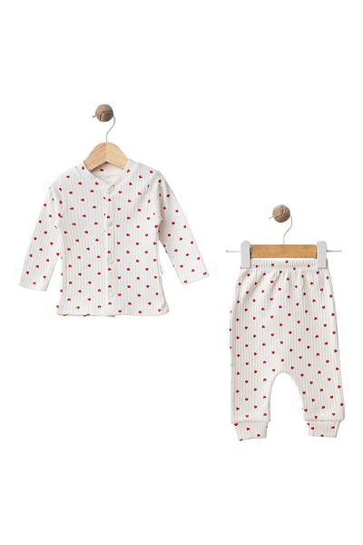 Pivami Baby Set 2 Pieces Lower Upper Set Baby Pajama Set
