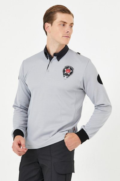 Stout Yeni Tip Özel Güvenlik Sweatshirt Kışlık Uzun Kol (ARMA DAHİL)