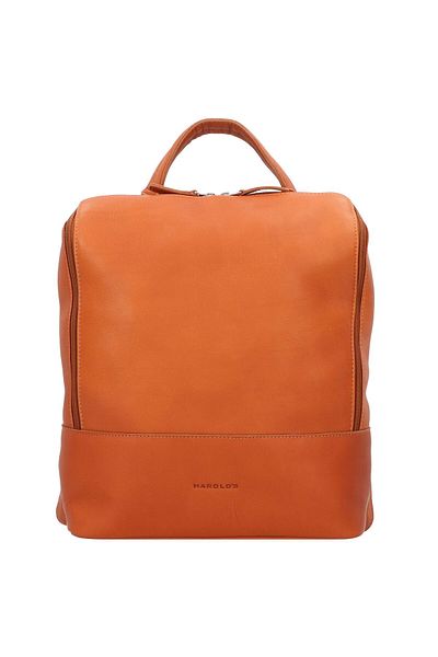 Harold's Campo Rucksack Leder 35 cm Laptopfach