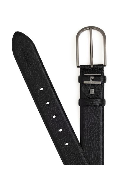 Pierre Cardin Black Denim Belt 50294387 -Vr046