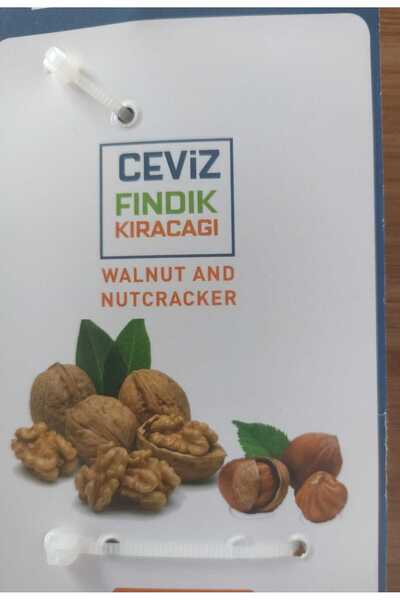 GenelTedarik Steel Silver Walnut and Nutcracker Pliers