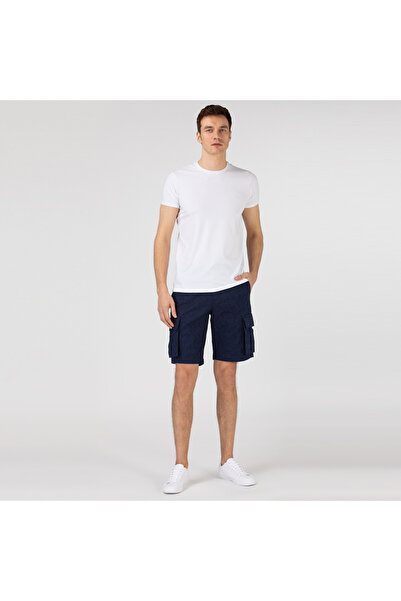 Lacoste Erkek Saks Mavi Bermuda Şort