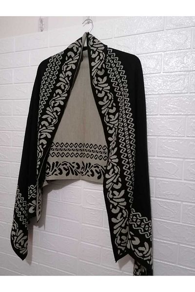 anne moda ankara 1St Quality, Knitted Soft Knitwear Poncho / Shawl