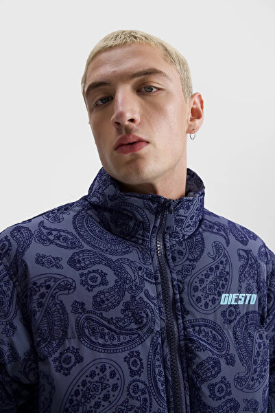 LOVELYSTORE ETHNICITY LACİVERT ŞİŞME MONT