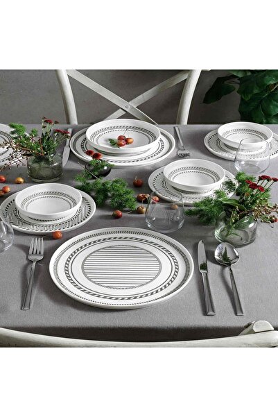 Pierre Cardin Timeless 24 Parça 6 Kişilik Yemek Takımı