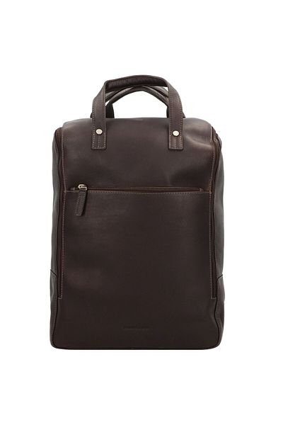 Harold's Campo backpack leather 45 cm laptop compartment