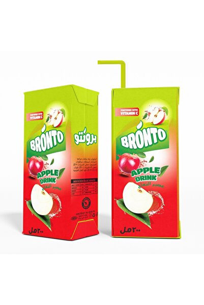 bronto Meyve Suyu Elma Aromalı 200ml x 27adet