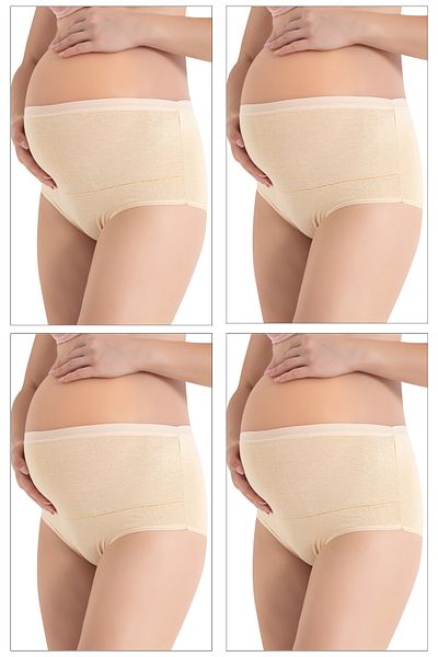 Arma Yıldız 100% βαμβακερό εσώρουχο αποκατάστασης Maternity Skin Πακέτο 4 τεμαχίων