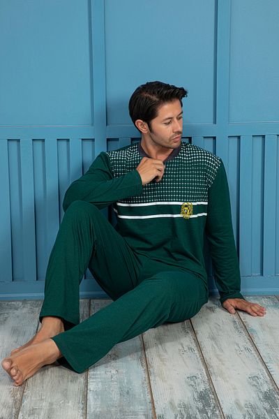 ELİTOL Men's Cotton Pajamas Suit