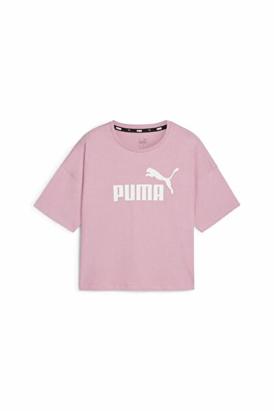 Puma 58686649   Ess Cropped Logo Μπλουζάκι μπλουζάκι έξω