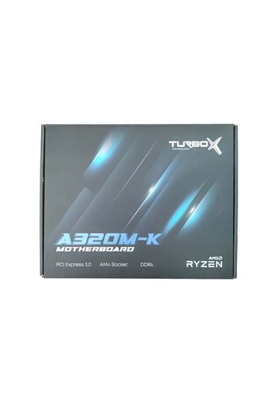 TURBOX A320 Sata M2 Ddr4 3000Mhz USB 3.0 Vga HDMI Audio G.Lan Am4 Motherboard
