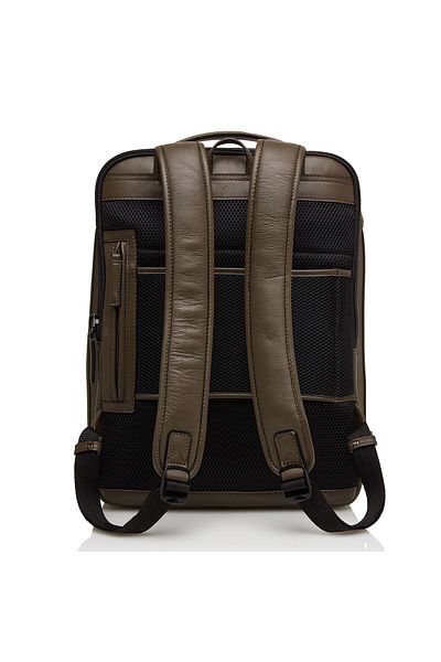 Castelijn & Beerens Nappa X Victor backpack RFID leather 42 cm laptop compartment