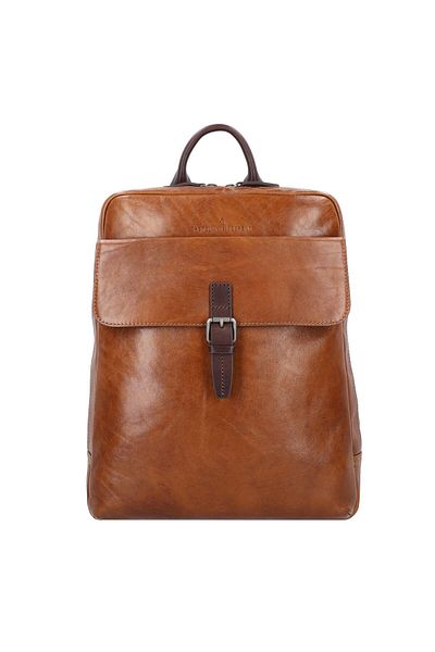 Castelijn & Beerens Rien backpack RFID leather 40 cm laptop compartment