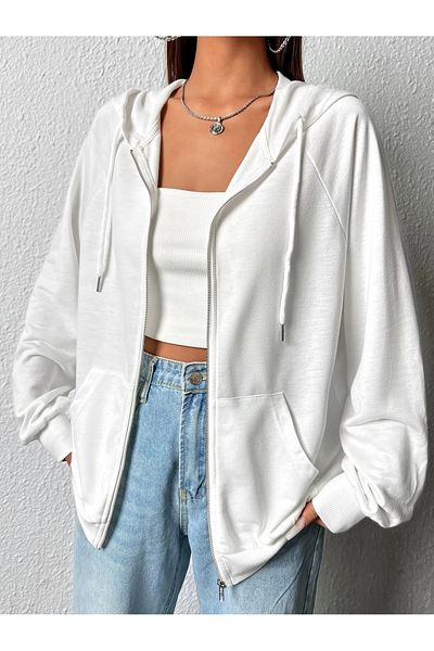 JANSO GROUP -Women's Sweatshirt Simple Hodies 3 Thread Compact Fabric (Cotton Inside)