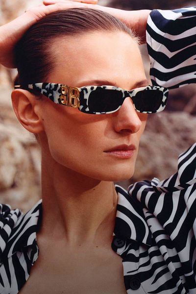 REN EYEWEAR Coolbb Black and White 2024 Model, Equivalent Popular Sunglasses with Bb Accessories