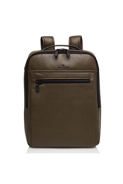Castelijn & Beerens Nappa X Victor backpack RFID leather 42 cm laptop compartment