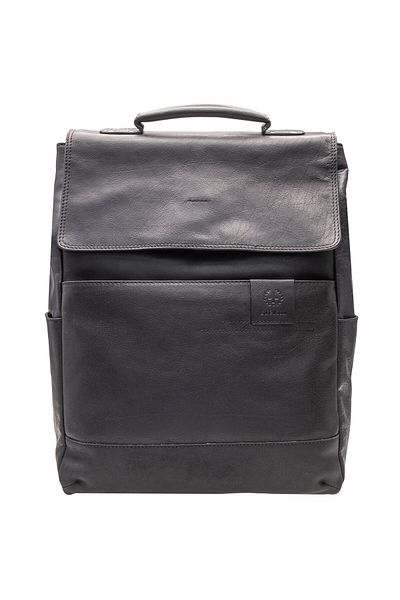 STRELLSON Hyde Park Business – 43 cm breiter Laptop-Rucksack aus Leder