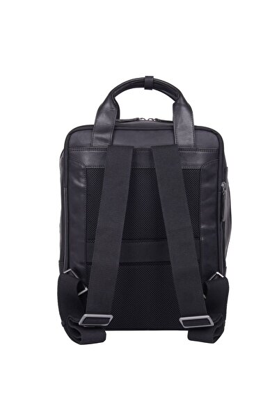 STRELLSON Brick Lane backpack leather 42 cm laptop compartment