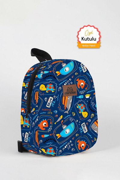 Minilee Underwater World V2 0-8 ani - Grădiniță pentru copii, rucsac pentru grădiniță