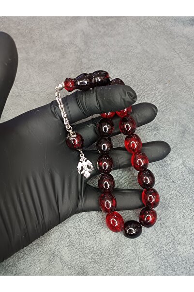 Mos Tespih Şak Şak Maskot Toz Kehribar Tesbih