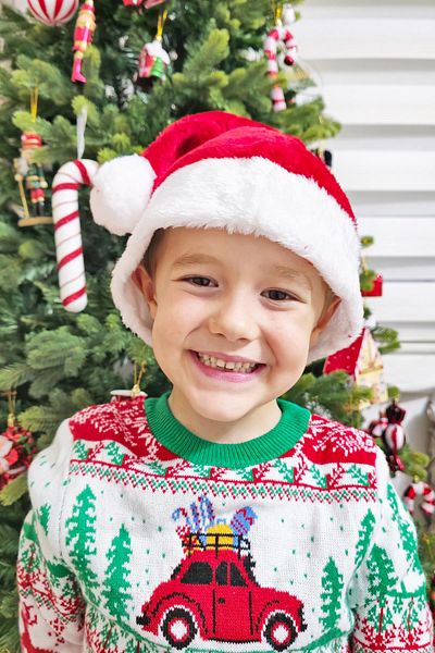PEKSHOP Thick Velvet Christmas Hat Santa Claus Hat Luxury Tip Thick with Pompom