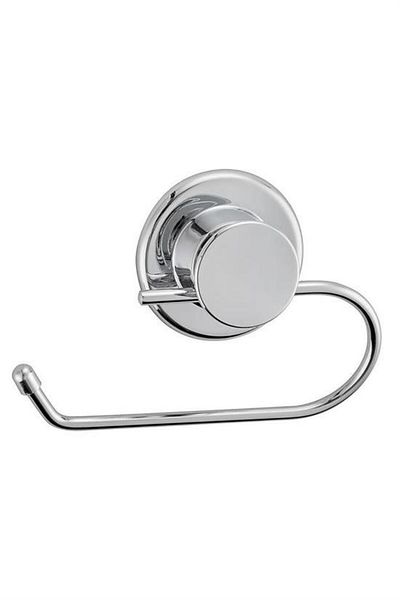 NextGen Styles Metal Toilet - Adhesive WC Paper Roll and Hanger Holder