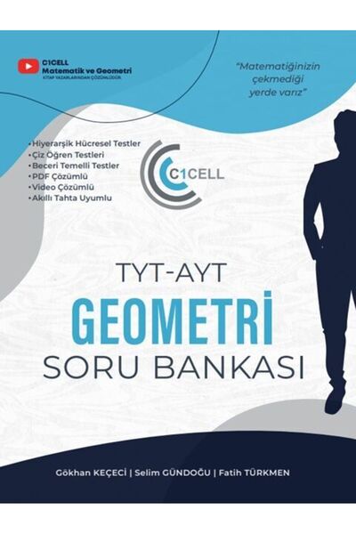 Ulti Yayınları C1cell Yayınları TYT AYT Geometri Soru Bankası