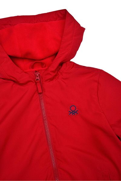 United Colors of Benetton Red Unisex Raincoat
