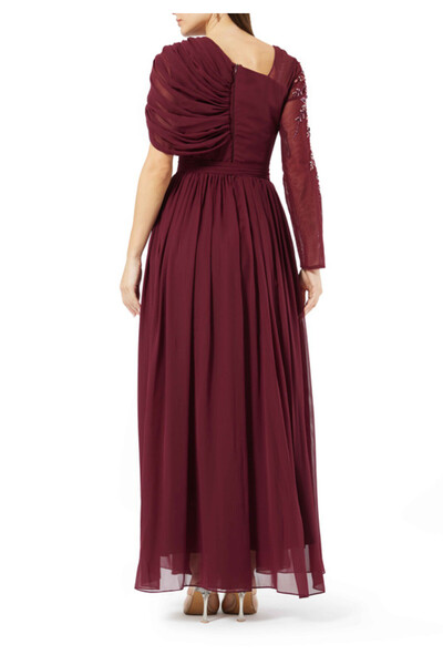 Amri Ruched Chiffon Dress