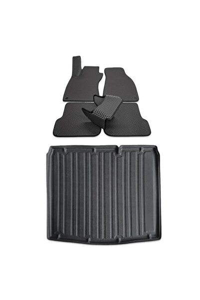 Bod Fiat Egea Cross Eva Serisi Uyumlu Havuzlu Paspas Ve Bagaj Havuzu Seti