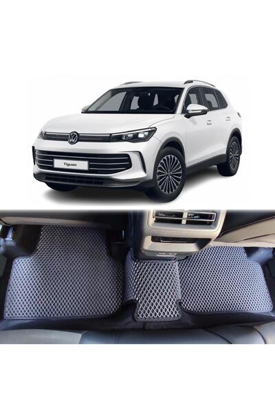 Bod Volkswagen Tiguan 3d Havuzlu Paspas 2024-sonrası Siyah