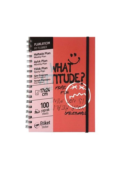Gıpta Smiley Agenda 17X24 Поръчка 100 Yp