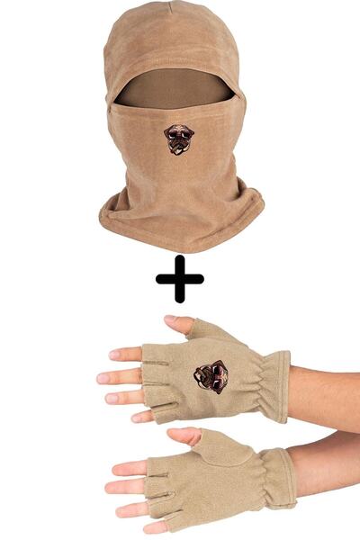 Fanze Set de mască polară și mănuși tăiate - zrn3529
