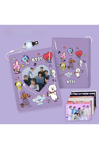 Kpop Dünyasi Bt21 Mini Album Binder - Bts