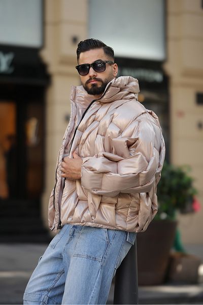 MODAEMAS ΑΝΔΡΙΚΟ ΠΑΛΤΟ ΜΕ ΚΑΘΙΣΤΟ ΓΙΑΚΑ OVERSIZE